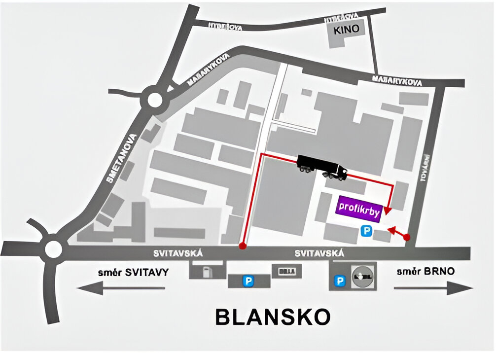 mapa Profikrby.cz