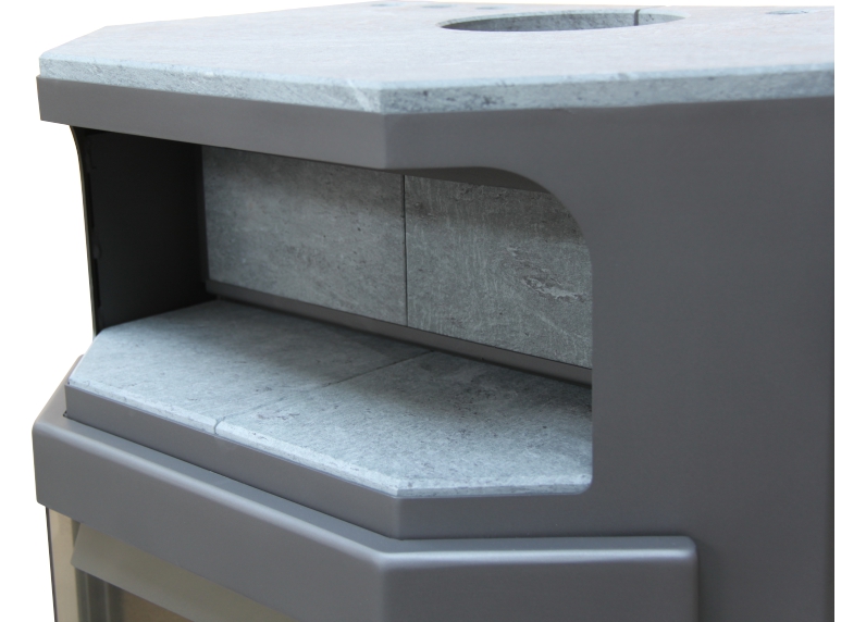 Krbová kamna Thorma THORMA Filakovo - Magdeburg šedý