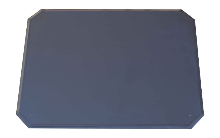 Plech pod kamna V.A.P.K. - Plech pod kamna 50x65cm - černý komaxit