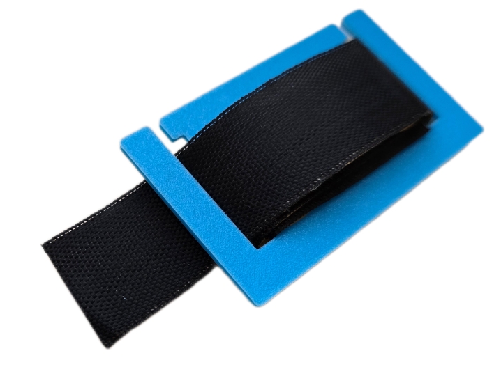 Samolep. páska skleněné vlákno PROFIKRBY - šíře 25 mm - černá - 0,5 metru