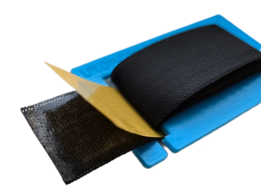 Samolep. páska skleněné vlákno PROFIKRBY - šíře 25 mm - černá - 0,5 metru