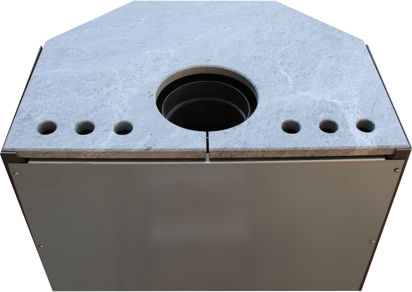 Krbová kamna Thorma THORMA Filakovo - Magdeburg šedý