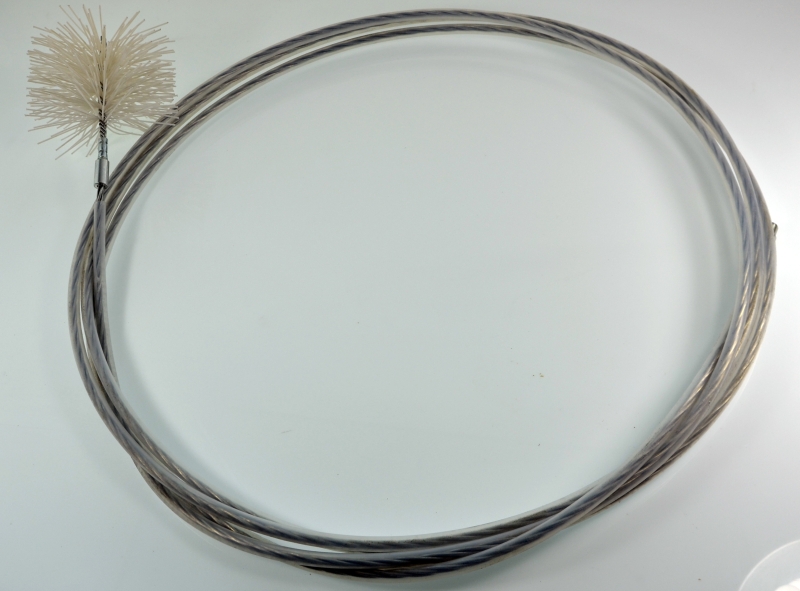 Kominický kartáč polyamidový Termopen - Polyamidový čistící kulatý průměr 140, závit M12