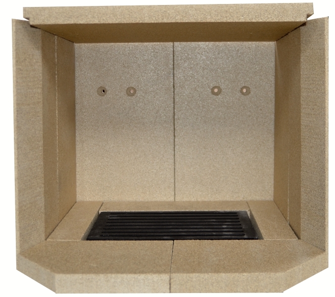 Náhradní vyzdívka pro krbová kamna Frankfurt servis THORMA Filakovo - Profikrby s.r.o. Blansko - FRANKFURT - sada vermikulitů