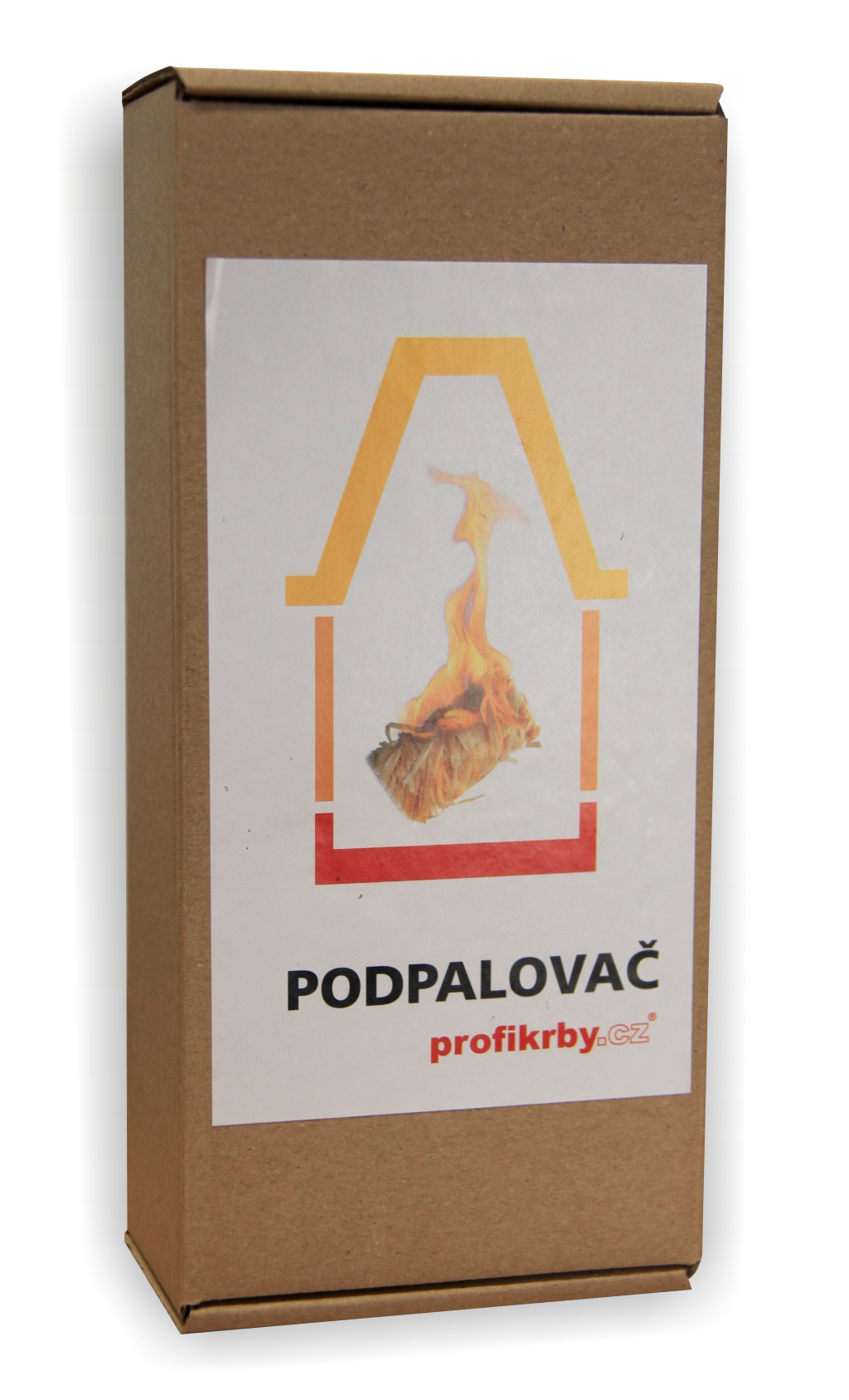 Ekologický podpalovač PODPAL25 Profikrby - pro zapalování kusového dřeva v kamnech a krbech