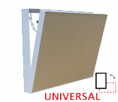 Revizní otvor do krbové obestavby UNIVERSAL H/V 400x500 mm (500x400) - omítací provedení