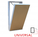 Revizní otvor do krbové obestavby UNIVERSAL H/V 444x220 mm, (220x444)- omítací provedení