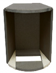 servis THORMA Filakovo - Profikrby s.r.o. Blansko Náhradní díl pro kulatá krbová kamna THORMA ANDORRA, CADIZ, DELIA vermiculit spodní boční pravo/levý (68x205x25 mm) 1ks