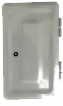 Komínová dvířka bílá - prášková barva KOMAXIT , pro zděné komíny