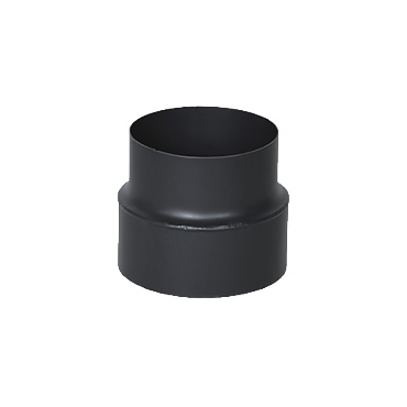 Kouřovod černý - přechod STS Prachatice průměr 200 / 180 mm  tl.2