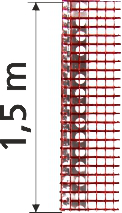 Krbařský rohovník Profikrby 1,5 metru nehořlavé provedení - Profikrby - 500 °C
