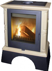 Krbová kamna Thorma kachlová THORMA Filakovo Landshut cappuccino