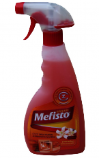 Čistič krbových skel profikrby 500 ml – gelový - oranžový - MEFISTO