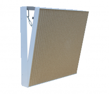 Revizní otvor do krbové obestavby EBK ERET BERNARD 444x444 mm, Šířka 444 mm, Výška 444 mm - omítací provedení Universal