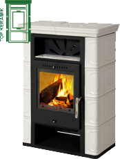 Krbová kamna Thorma kachlová THORMA Filakovo Borgholm TOP Keramik slonová kost