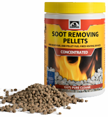 Pelety - Kominický čistič komínů - 1kg HANSA Čistící pelety - nejsnadnější způsob, jak udržet komín v čistém stavu