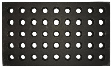 Litinový rošt KOBOK profikrby 316 x 190  - rošt pro vložky KOBOK CHOPOK, KOMPAKT