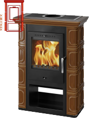 Krbová kamna Thorma kachlová THORMA Filakovo Borgholm Keramik karam el, kachlová krbová kamna